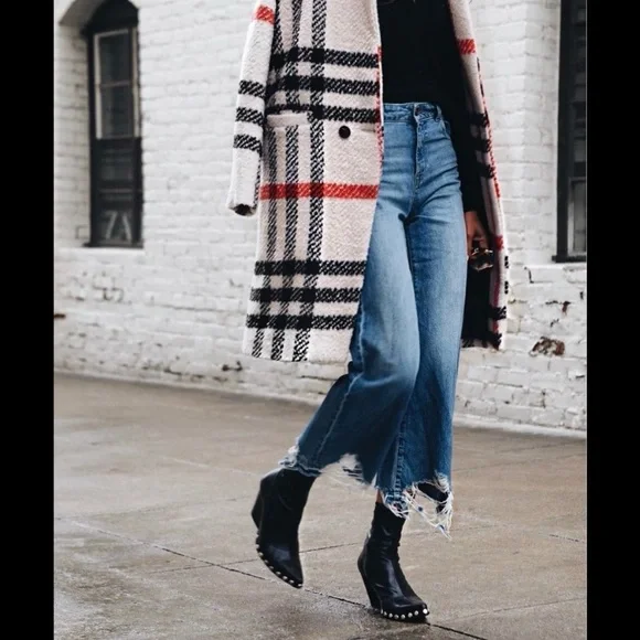 DL1961 Hepburn High Rise Wide Leg Jeans in Slate - Picture 11 of 12